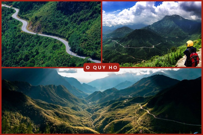 O Quy Ho Pass in Lao Cai, Vietnam